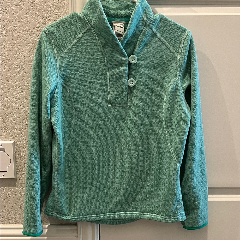 The North Face Teal Fleece Pullover